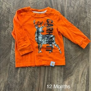 Carhartt long sleeve T-Shirt - 12 month